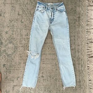 abercrombie the skinny high rise jean